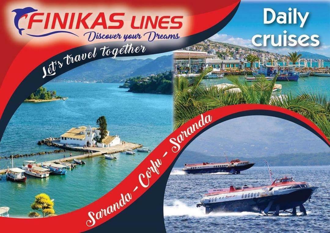 Cirasola Home Sarandë Esterno foto